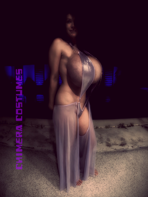 Heavy boobs cosplay — curvy fantasy costume creator @ChimeraCostumes